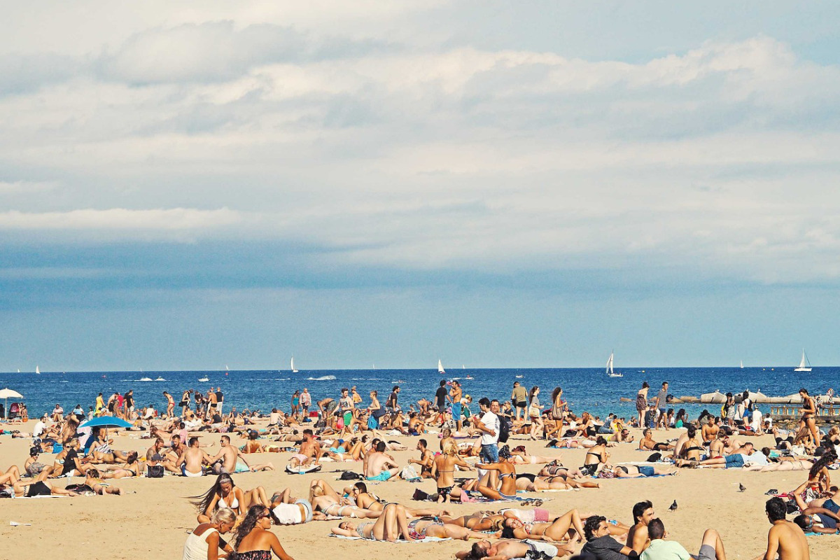 Opalanie, plaża